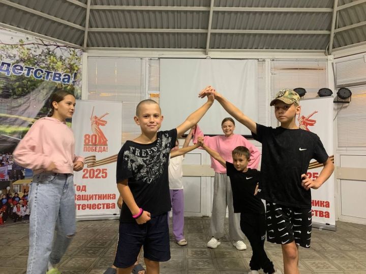 Дрожжановские дети проводят летние каникулы с пользой