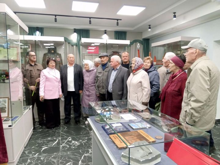 Ветераны Дрожжановского района побывали в обновлённом краеведческом музее