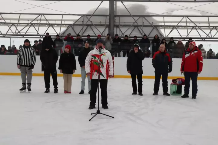 В Дрожжаном прошел турнир по хоккею на Кубок Фаниса Загреева «Мемориал Загреева»