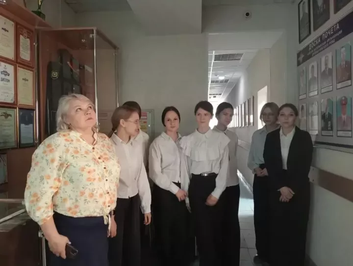 Лицеисты побывали на экскурсии в отделе МВД России по Дрожжановскому району