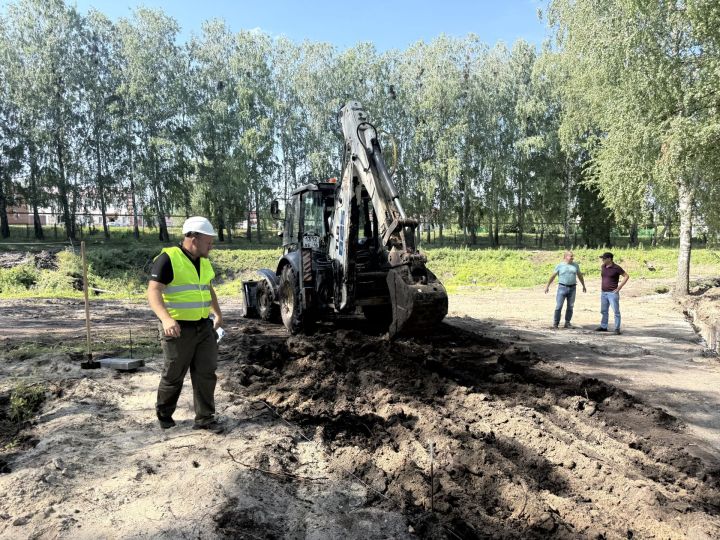 Марат Гафаров һәм Илнар Хафизов Чүпрәле районында төзелешләр барышын карадылар