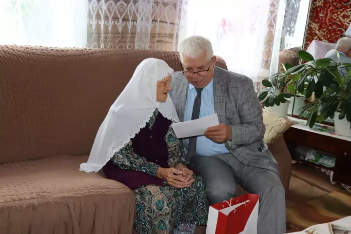 Жительница села Малая Цильна Дрожжановского района отметила свой 95-летний юбилей