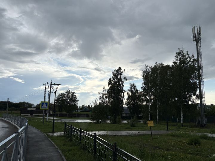 В Татарстан надвигается сильный ливень: возможны подтопления
